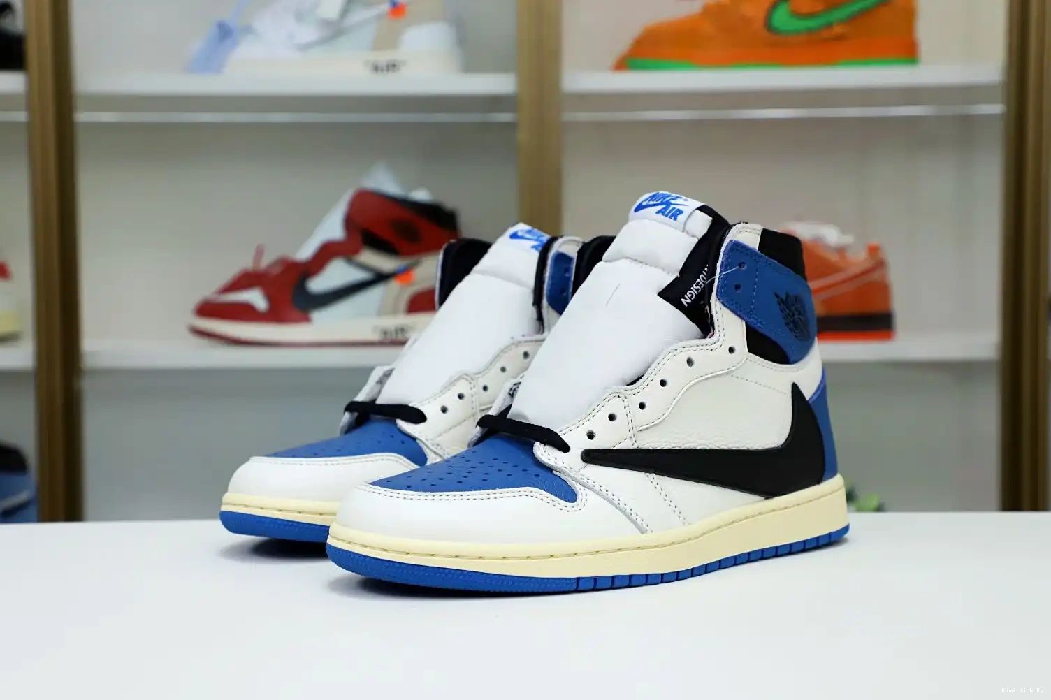 1 JORDAN Kimikick RETRO AIR DESIGN X FRAGMENT SCOTT TRAVIS X HIGH 0602